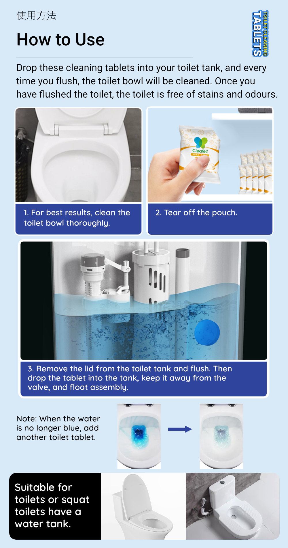 Cleafe Toilet CleaingTablets Bowl-7